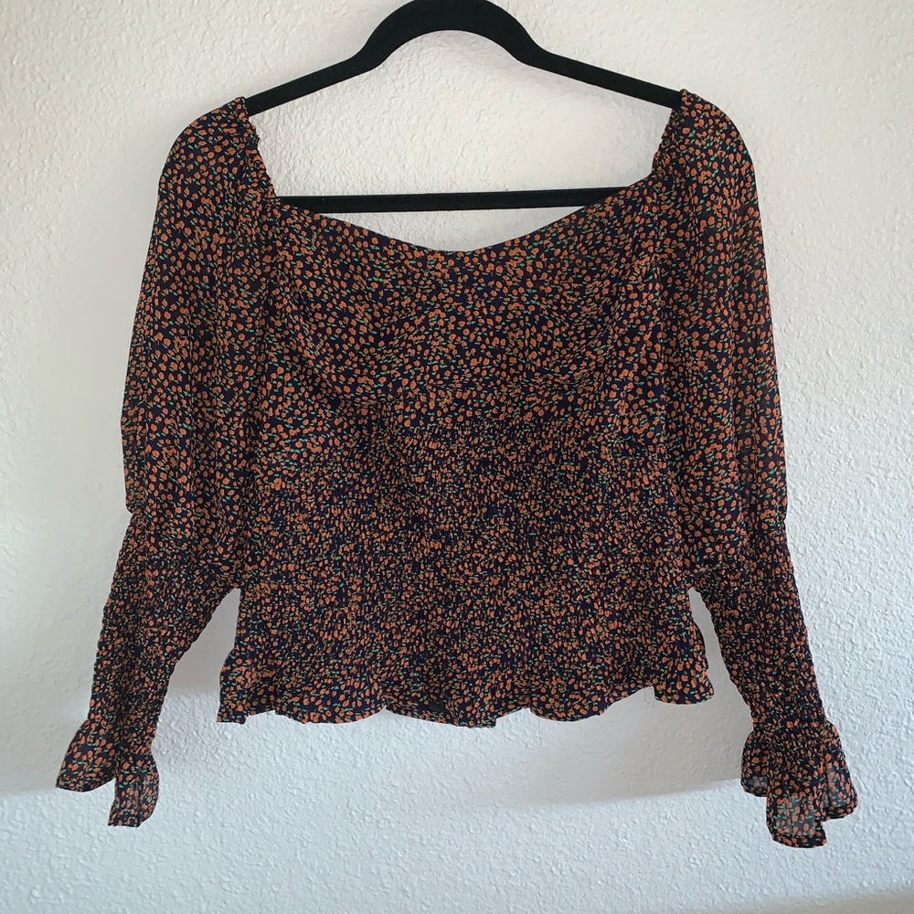 Floral blouse